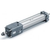 SMC Specialty & Engineered Cylinder C(D)NA2, Cylinder w/Lock, Double Acting, Single Rod